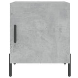 Bedside Cabinets 2 pcs Concrete Grey 40x40x50 cm Engineered Wood 827589