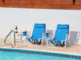 Folding Beach Chair Set of 2 for Adults, 4 Position Portable Backpack Foldable 58135440