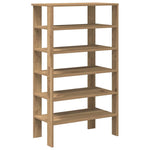 ZNTS Shoe Rack Artisan Oak 61x32x105 cm Engineered Wood 859868