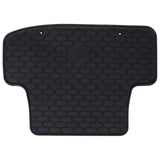 Car Mat 4 pcs Black suitable for AUDI Q2 2017 Rubber 42029116