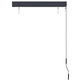 Outdoor Roller Blind 100x250 cm Blue and White 145955