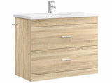 Bathroom Furniture Set Sonoma Oak 81 x 40 x 84.5 cm 3404376