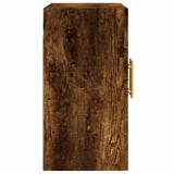 Wall Cabinet Smoked Oak 60x31x60 cm Engineered Wood 829953