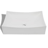 Bathroom Ceramic Porcelain Sink Art Basin White High Gloss 140700