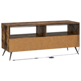 LED TV Cabinet Smoked Oak Engineered Wood 897650