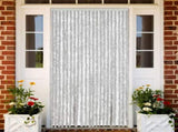 Fly Curtain Grey 90x220 cm Chenille 377349