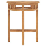 315463 Bistro Table 60x75,5 cm Solid Teak Wood