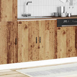 Sink Base Cabinet "Porto" Old Wood 80x46x81.5 cm Engineered Wood 853935