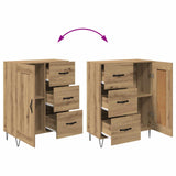 Sideboard Artisan Oak 69.5 x 34 x 90 cm Engineered Wood 881619