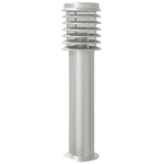 Outdoor Floor Lamp Silver 60 cm Stainless Steel 4006357