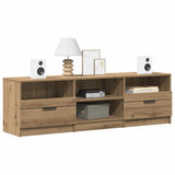 TV Cabinet Artisan Oak 150x33.5x45 cm Engineered Wood 856853