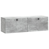 Wall-Mounted TV Cabinet Concrete Grey 98 x 31 x 30 cm 898048