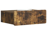 Wall-Mounted Bedside Cabinet 2 pcs Smoked Oak 49 x 34.5 x 24 cm 898286