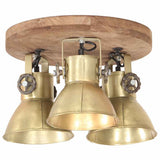 320510 Industrial Ceiling Lamp 25 W Brass 42x27cm E27