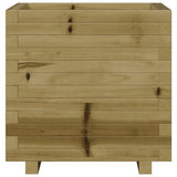 Garden Planter 50x50x49.5 cm Impregnated Wood Pine 847357