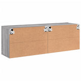 TV Cabinets Wall-mounted 2 pcs Grey Sonoma 60x30x41 cm 836949