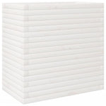 ZNTS Garden Planter White 70x40x68.5 cm Solid Wood Pine 3282485