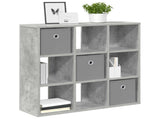 Sideboard with Drawer Concrete Grey 73.5 x 24 x 69.5 cm 8000479