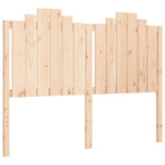 ZNTS Bed Frame without Mattress Double Solid Wood Pine 3192271