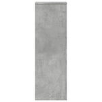 Plant Stands 2 pcs Concrete Grey 33x33x100 cm Engineered Wood 3307885