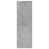 Plant Stands 2 pcs Concrete Grey 33x33x100 cm Engineered Wood 3307885