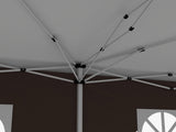 3 x 6 m Pop Up Gazebo with Sides and Windows, Height Adjustable Wedding Camping Party Tent Canopy T3398P314668