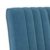 Slipper Chair Blue Velvet 352450