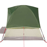Camping Tent Dome 4-Person Green Waterproof 94699