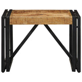 ZNTS Coffee Table 50x50x35 cm Solid Rough Wood Mango 4016679