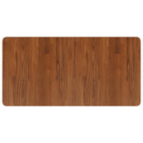 Basin Shelf Wall Mounted Steel and Solid Wood Oak 3302406