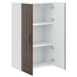 Wall Cabinet LUCCA Brown Oak 60 x 31 x 100 cm Engineered Wood 885142