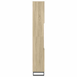 Bathroom Cabinet Sonoma Oak 30x30x190cm Engineered Wood 849669