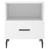 Bedside Cabinets 2 pcs White 40x35x47.5 cm Engineered Wood 827469