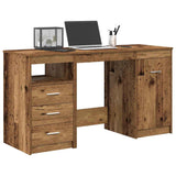 Desk Old wood Engineered Wood Standard Storage Desk 3328551