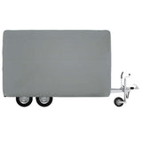 Horse Trailer Cover Grey 396x178x250 cm Non-woven Fabric 4015884