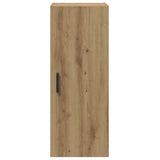 Wall Mounted Cabinet Artisian Oak 34.5x34x90 cm Engineered Wood 857335