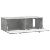 Wall-Mounted TV Cabinet Concrete Grey 98 x 41 x 30 cm 898018