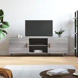 TV Cabinet Grey Sonoma 150x30x50 cm Engineered Wood 829074