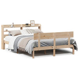 Bed Frame without Mattress 150x200 cm King Size Solid Wood Pine 3306621