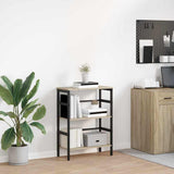 Bookshelf Sonoma Oak 60 x 29.5 x 81 cm Engineered Wood 883917