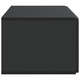 Wall-Mounted TV Cabinet Black 59.5 x 41 x 30 cm Engineered Wood 898336