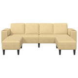Fabric Sofa with Cushion Grey Green Corduroy fabric 3335135