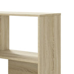 Corner Bookcase 4-Tier Sonoma Oak 85x85x140 cm Engineered Wood 3307812