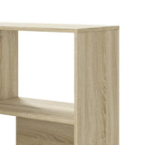 Corner Bookcase 4-Tier Sonoma Oak 85x85x140 cm Engineered Wood 3307812