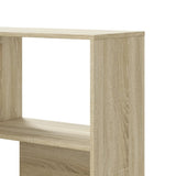 Corner Bookcase 4-Tier Sonoma Oak 85x85x140 cm Engineered Wood 3307812