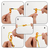 Tent Guy Ropes with Spanners Reflective 8 pcs 4 m 4 mm 4008136