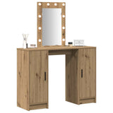 Dressing Table Brown 102 x 33 x 135 cm Engineered Wood 865189