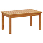 Garden Sofa Set 2 pcs Brown Solid Acacia wood 4106579