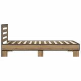Bed Frame with Headboard Artisan Oak 80 x 200 cm 8009106