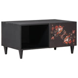 Coffee Table Multicolour 80 x 50 x 40 cm Solid Mango Wood 4018704